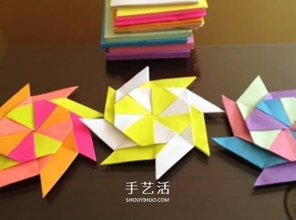 八角飛鏢怎么折圖解 手工折紙八角飛鏢疊法 -  rpnrmr.com