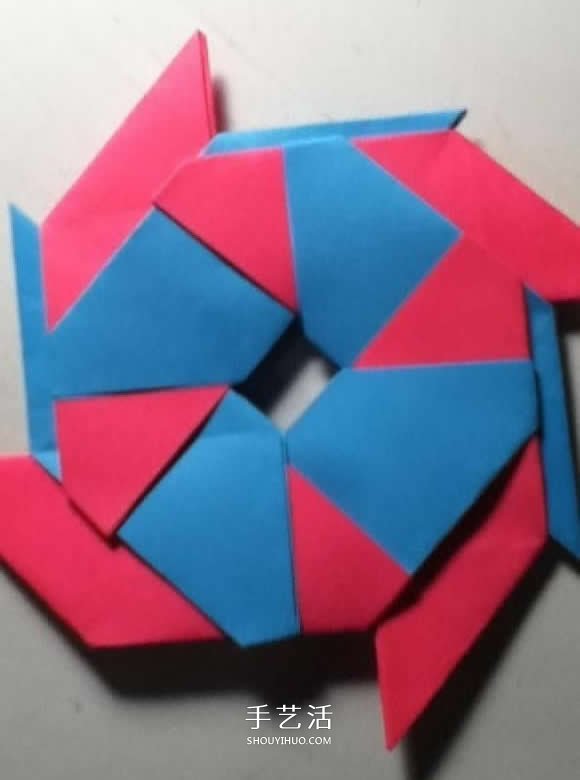 八角飛鏢怎么折圖解 手工折紙八角飛鏢疊法 -  rpnrmr.com