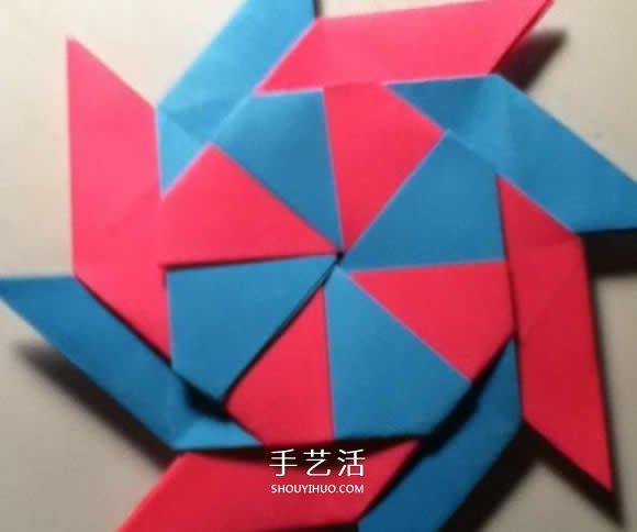 八角飛鏢怎么折圖解 手工折紙八角飛鏢疊法 -  rpnrmr.com