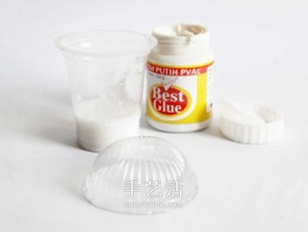 一次性塑料碗廢物利用 手工制作漂亮禮物籃子 -  rpnrmr.com