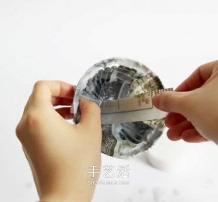 一次性塑料碗廢物利用 手工制作漂亮禮物籃子 -  rpnrmr.com