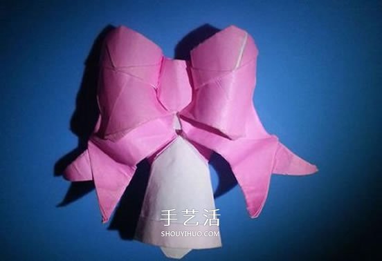 鈴鐺的折紙方法圖解 復(fù)雜折紙鈴鐺的折法步驟 -  rpnrmr.com