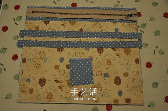 不織布筆袋手工教程 手工制作布藝筆袋圖解 -  rpnrmr.com
