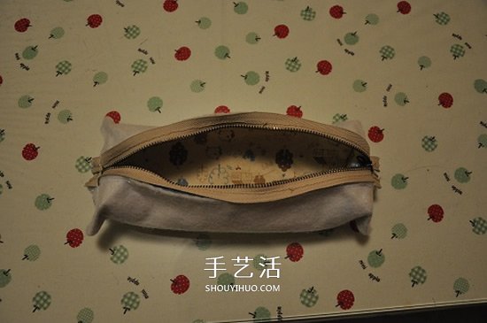 不織布筆袋手工教程 手工制作布藝筆袋圖解 -  rpnrmr.com