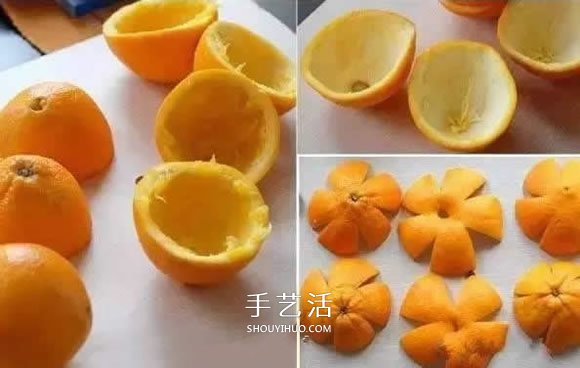 橙子皮廢物利用做掛飾 簡(jiǎn)單橙皮小掛飾DIY制作 -  rpnrmr.com