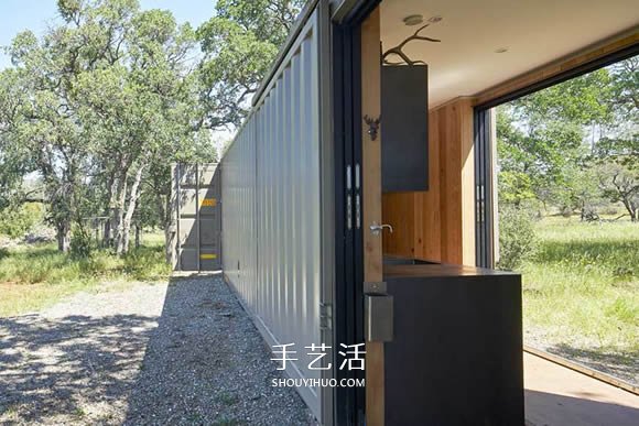 美國集裝箱貨柜改造 變身狩獵愛好者專用基地 -  rpnrmr.com