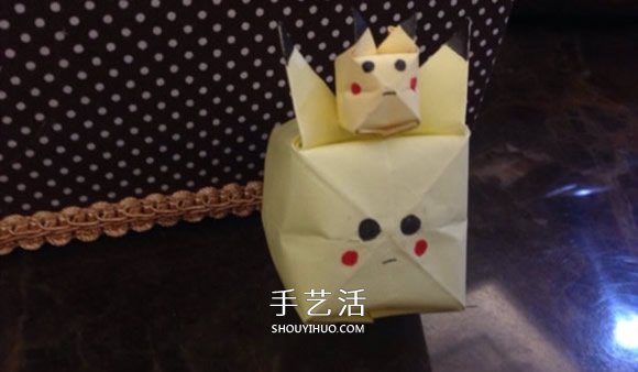 怎么折紙皮卡丘的方法 兒童皮卡丘折法圖解 -  rpnrmr.com
