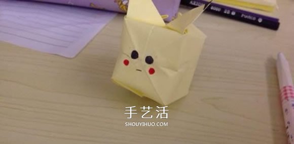 怎么折紙皮卡丘的方法 兒童皮卡丘折法圖解 -  rpnrmr.com