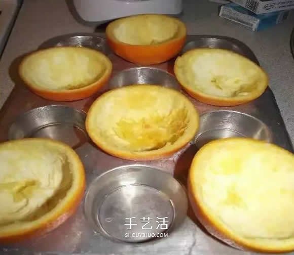 橘子皮手工制作可愛(ài)果凍西瓜的方法圖解教程 -  rpnrmr.com