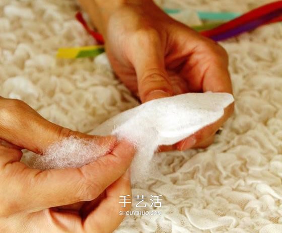 不織布做仙女棒的方法 布藝云朵仙女棒DIY教程 -  rpnrmr.com