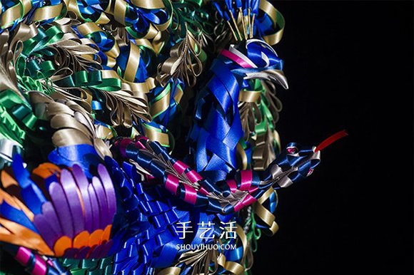 炫目的緞帶DIY 用緞帶創(chuàng)作各種動物和海洋生物 -  rpnrmr.com