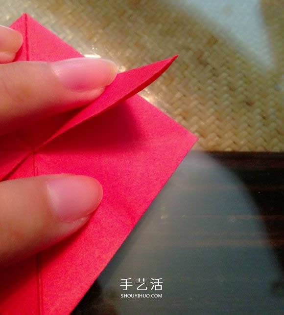 心花怒放愛心的折法 折紙心花怒放圖解教程 -  rpnrmr.com