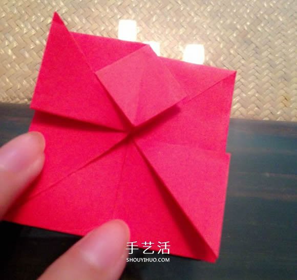 心花怒放愛心的折法 折紙心花怒放圖解教程 -  rpnrmr.com