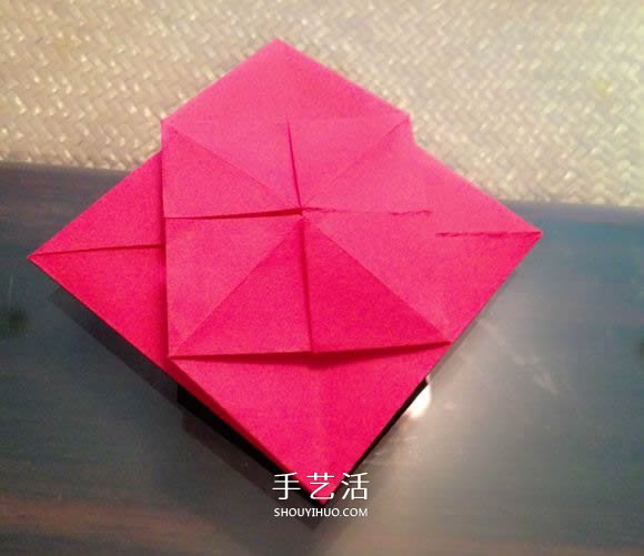 心花怒放愛心的折法 折紙心花怒放圖解教程 -  rpnrmr.com