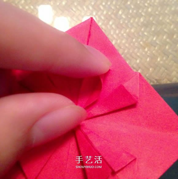 心花怒放愛心的折法 折紙心花怒放圖解教程 -  rpnrmr.com