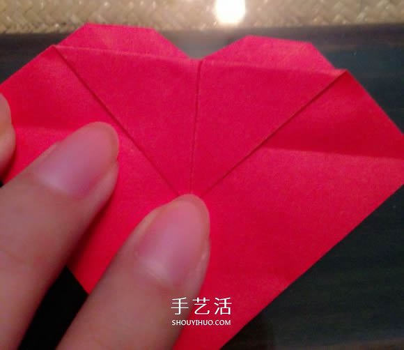心花怒放愛心的折法 折紙心花怒放圖解教程 -  rpnrmr.com