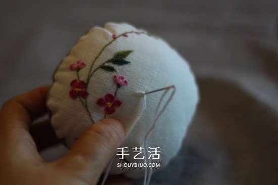 可愛南瓜針插的做法 DIY布藝針插制作圖解 -  rpnrmr.com