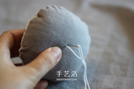 可愛南瓜針插的做法 DIY布藝針插制作圖解 -  rpnrmr.com
