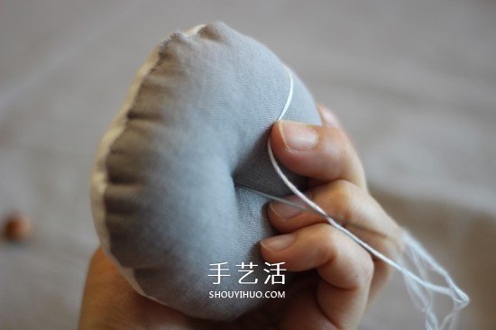可愛南瓜針插的做法 DIY布藝針插制作圖解 -  rpnrmr.com