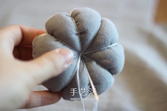 可愛南瓜針插的做法 DIY布藝針插制作圖解 -  rpnrmr.com