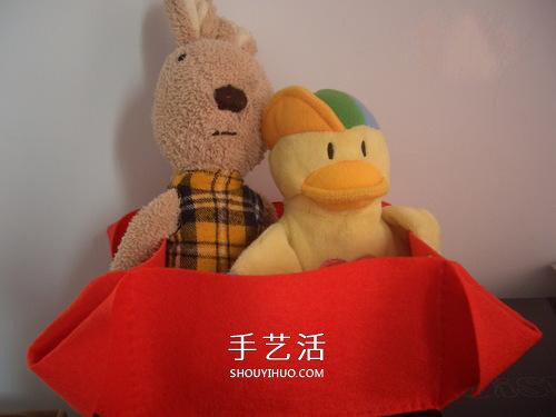 不織布收納盒圖紙教程 手工布藝盒子制作圖解 -  rpnrmr.com