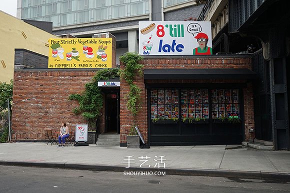 Lucy Sparrow的雜貨店 所有食品都是羊毛氈制作 -  rpnrmr.com