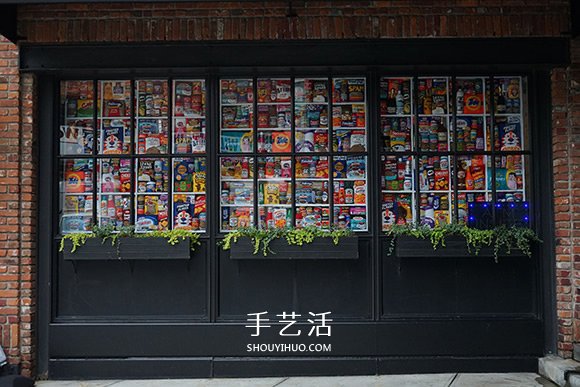 Lucy Sparrow的雜貨店 所有食品都是羊毛氈制作 -  rpnrmr.com