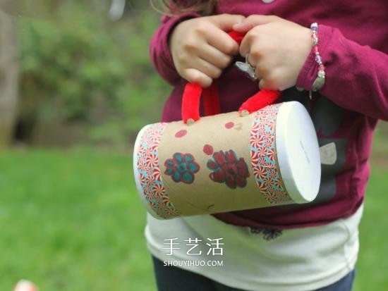 幼兒玩具包包的做法 廢紙盒制作手提包玩具 -  rpnrmr.com