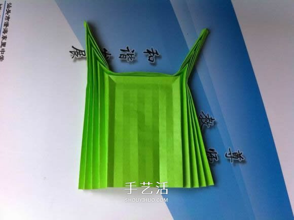 蛇腹蝴蝶的折法圖解 折紙美麗蝴蝶的方法教程 -  rpnrmr.com