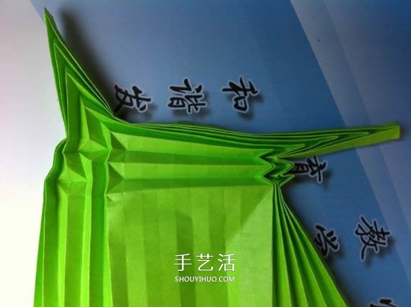 蛇腹蝴蝶的折法圖解 折紙美麗蝴蝶的方法教程 -  rpnrmr.com