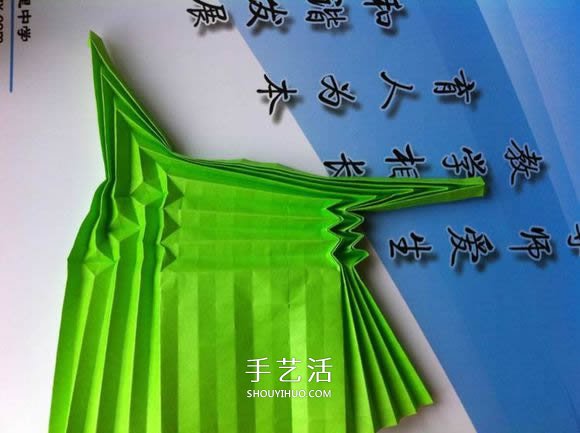 蛇腹蝴蝶的折法圖解 折紙美麗蝴蝶的方法教程 -  rpnrmr.com