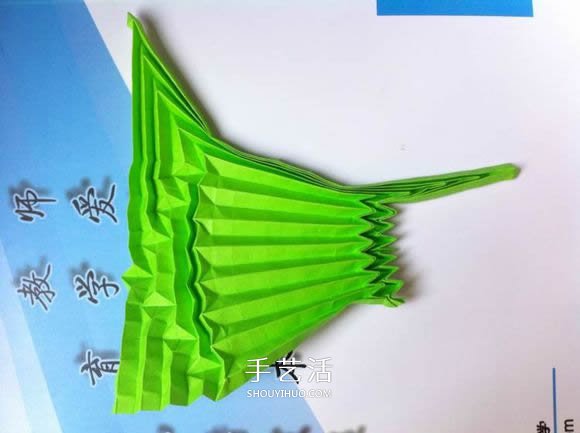 蛇腹蝴蝶的折法圖解 折紙美麗蝴蝶的方法教程 -  rpnrmr.com