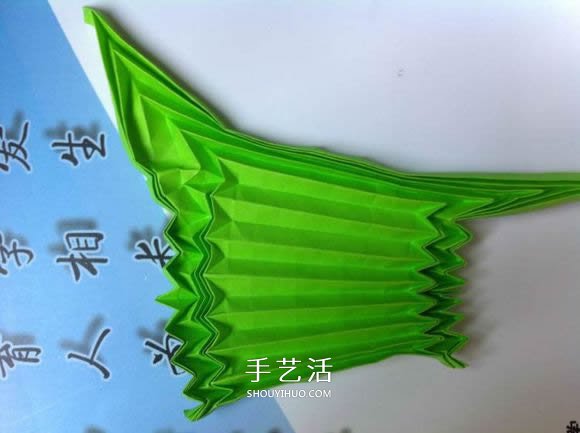 蛇腹蝴蝶的折法圖解 折紙美麗蝴蝶的方法教程 -  rpnrmr.com