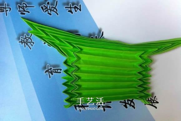 蛇腹蝴蝶的折法圖解 折紙美麗蝴蝶的方法教程 -  rpnrmr.com