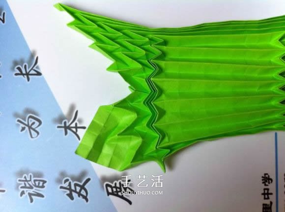 蛇腹蝴蝶的折法圖解 折紙美麗蝴蝶的方法教程 -  rpnrmr.com
