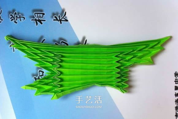 蛇腹蝴蝶的折法圖解 折紙美麗蝴蝶的方法教程 -  rpnrmr.com