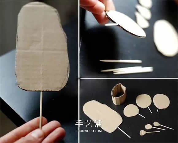 幼兒園仙人掌手工制作 瓦楞紙仙人掌的做法 -  rpnrmr.com