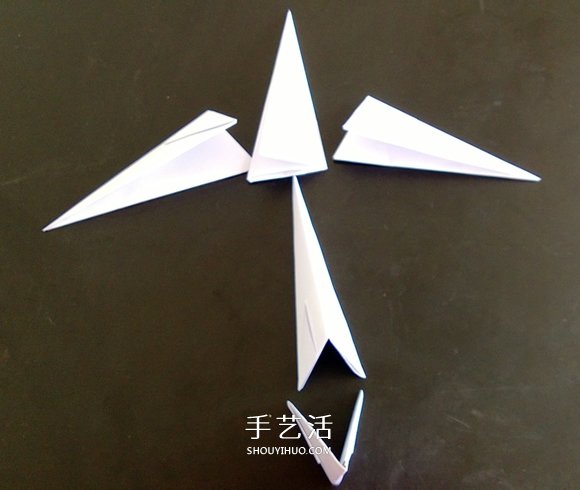 帶螺旋槳的飛機(jī)折法 折紙螺旋槳飛機(jī)方法圖解 -  rpnrmr.com