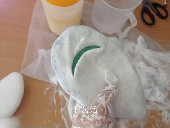 羊毛氈鯊魚鑰匙包DIY 羊毛氈鑰匙包的制作方法 -  rpnrmr.com