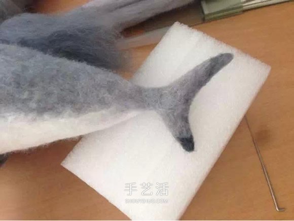 羊毛氈鯊魚鑰匙包DIY 羊毛氈鑰匙包的制作方法 -  rpnrmr.com