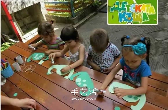 幼兒手工制作恐龍教程 卷紙筒做恐龍的方法 -  rpnrmr.com