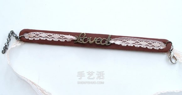 淑女風皮革手環(huán)的做法 自制好看皮手環(huán)DIY教程 -  rpnrmr.com