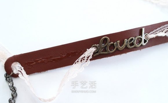 淑女風皮革手環(huán)的做法 自制好看皮手環(huán)DIY教程 -  rpnrmr.com