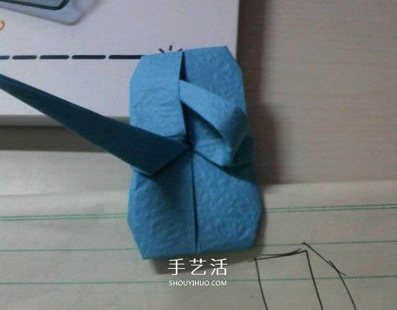 人字拖的折法圖解教程 折紙人字拖鞋的方法步驟 -  rpnrmr.com