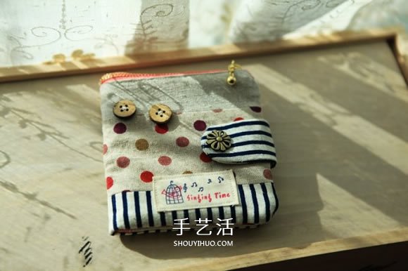 拉鏈小錢包的制作方法 DIY帶卡包功能錢包教程 -  rpnrmr.com
