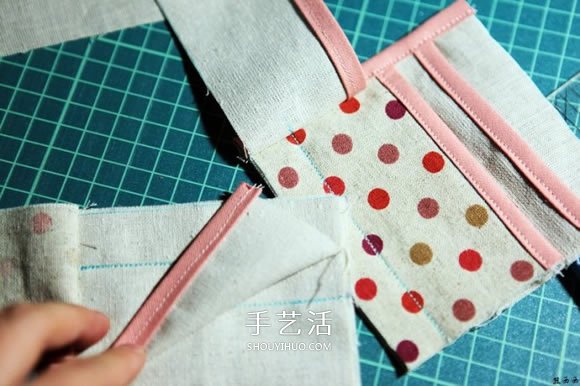 拉鏈小錢包的制作方法 DIY帶卡包功能錢包教程 -  rpnrmr.com
