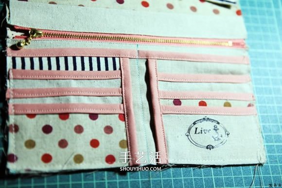 拉鏈小錢包的制作方法 DIY帶卡包功能錢包教程 -  rpnrmr.com