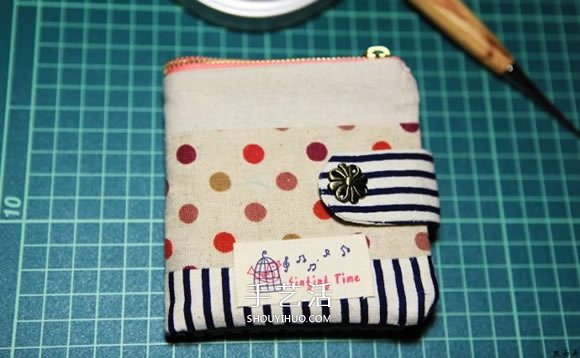 拉鏈小錢包的制作方法 DIY帶卡包功能錢包教程 -  rpnrmr.com