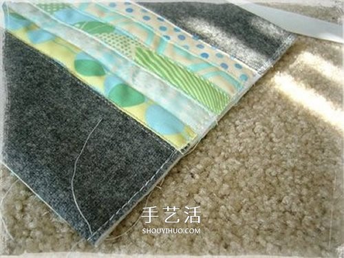 手工拼布筆袋教程圖解 不織布筆袋制作圖解法 -  rpnrmr.com
