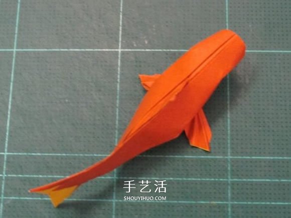 錦鯉魚的折法步驟圖 折紙錦鯉的方法圖解 -  rpnrmr.com